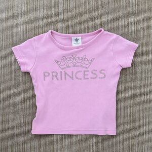 Charming Pink Princess Tee for Kids